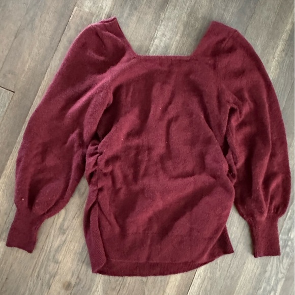 Isabel Maternity by Ingrid & Isabel Burgundy Sweater size Medium - Picture 8 of 12